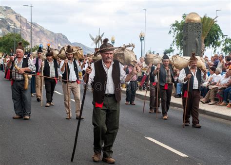 Madeira Wine Festival In Funchal Editorial Photo Image Of Historical