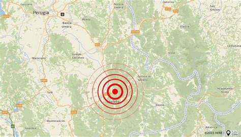 Terremoto In Umbria Con La Scossa Pi Forte Di Magnitudo Nello Sciame