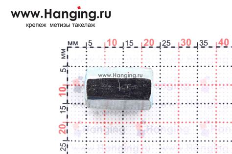 Гайка соединительная М6. Гайка удлиненная М6.
