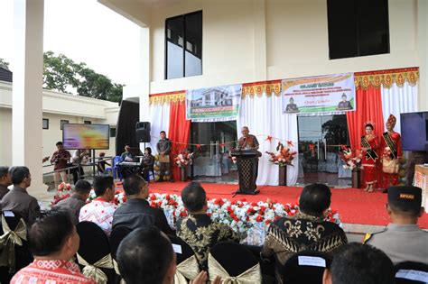 Pj Wali Kota Asripan Nani Hadiri Peresmian Gedung Baru Kantor Kejaksaan