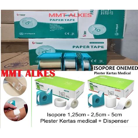 Jual Micropore Isopore Winner Paper Tape Yard X Inchi Inchi