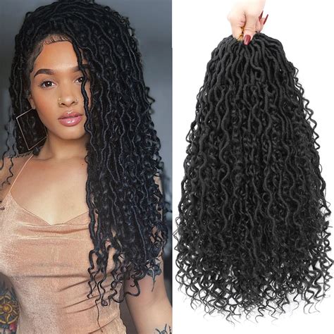 Amazon Lickran14 Inch Goddess Locs Crochet Hair Pre Looped 8