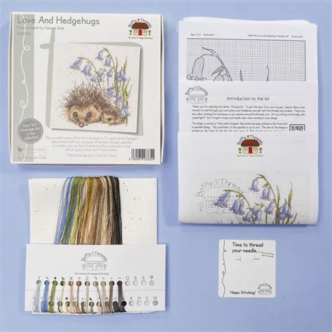 Love And Hedgehugs Bothy Threads