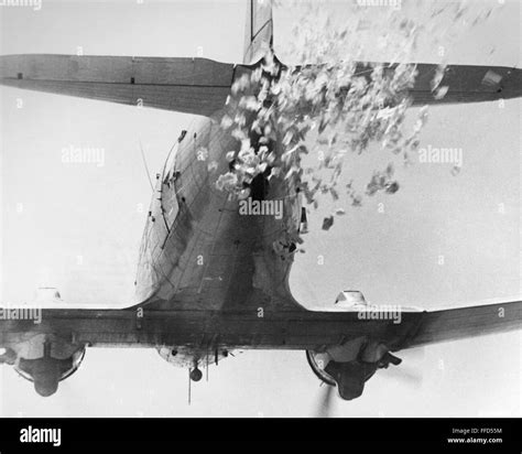 Vietnam War Leaflets Na Us Air Force C 47 Skytrain Drops Leaflets
