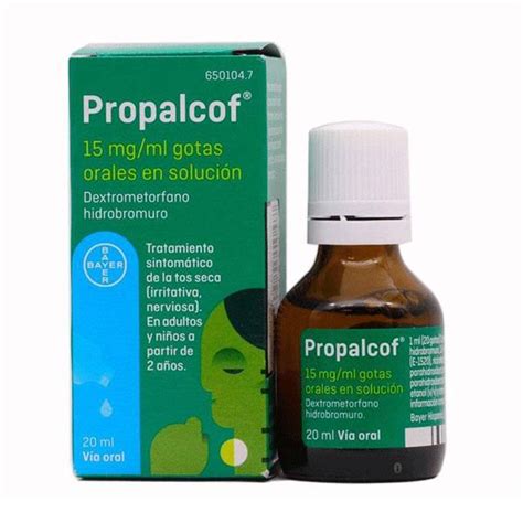 Propalcof Mg Ml Gotas Orales En Soluci N Farmacia Cal Bria