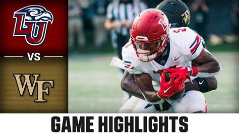 Liberty Vs Wake Forest ACC Football Highlights 2022 YouTube