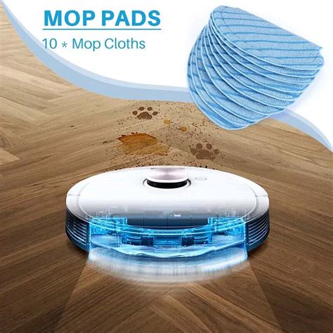 Pcs Mop Cloth Cleaning Pads For Deebot Ozmo N T N N S