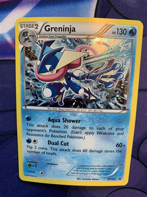 Mavin Greninja Pok Mon Tcg Xy Black Star Promo Holo Nm