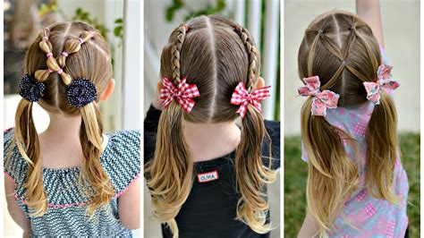 6+ Glory Cute Pigtail Hairstyles For Little Girls