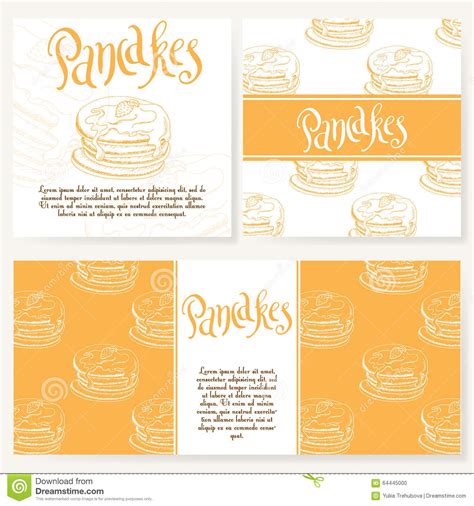 Vector Illustration Bakery Design Beautiful Card With Decorative