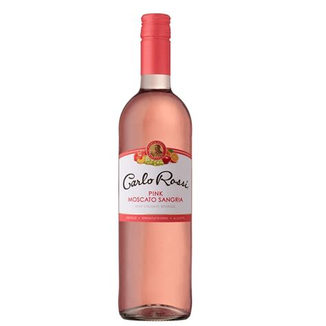 Carlo Rossi Pink Moscato Sangria 750ml Delivery In Savannah Ga Jack