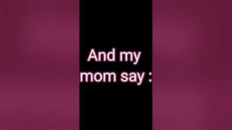 Me And My Mother Mom Shorts Youtube