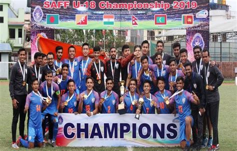 India Beat Bangladesh To Clinch Saff U Football Title