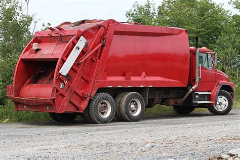 Garbage Truck Side View Stock Photos, Pictures & Royalty-Free Images - iStock