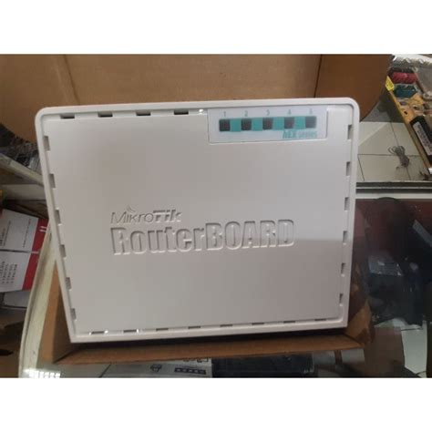 Jual Mikrotik Router Hex Series Rb750gr3 Shopee Indonesia