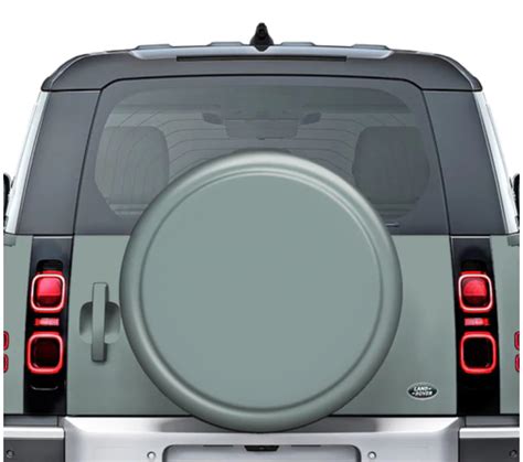 Boomerang Color Matched Rigid Tire Cover Land Rover Defender 20 22