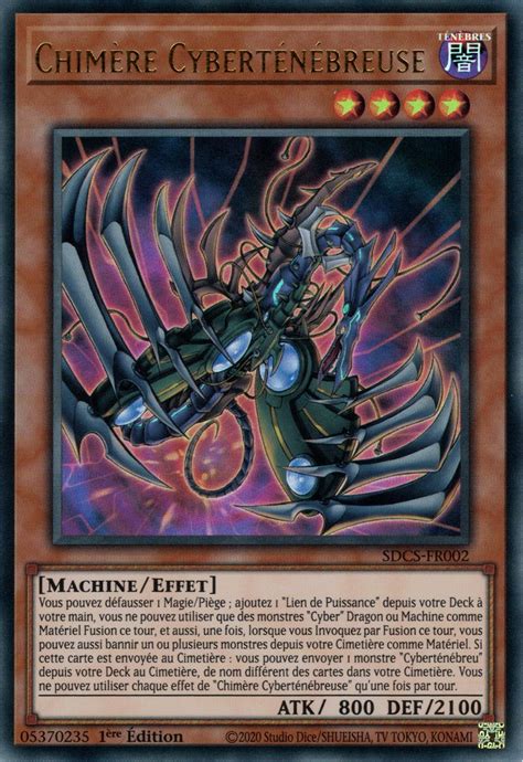 SDCS FR002 Chimère Cyberténébreuse Yu Gi Oh