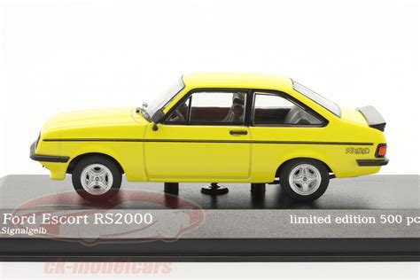 Minichamps Ford Escort Mk Ii Rs Bouwjaar Geel