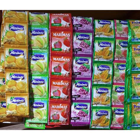 Jual Marimas Minuman Instant Serbuk Aneka Rasa ( 1 Renceng=10Sachet ) Indonesia|Shopee Indonesia