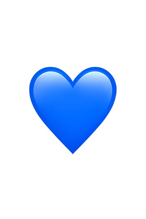 💙 Blue Heart Emoji in 2023 | Blue heart emoji, Blue heart emoji meaning ...