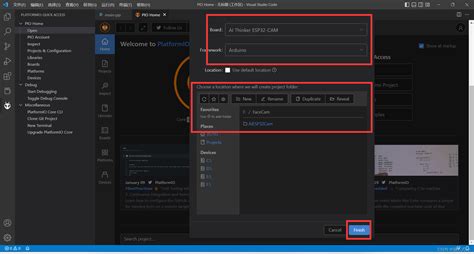 Vscode Platformio Esp Cam Platform Esp Cam Csdn