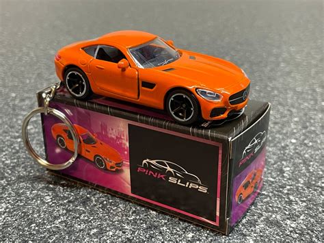 Mercedes Benz Amg Gt Orange Keychain Black Hot Wheels Matchbox Gtr Etsy