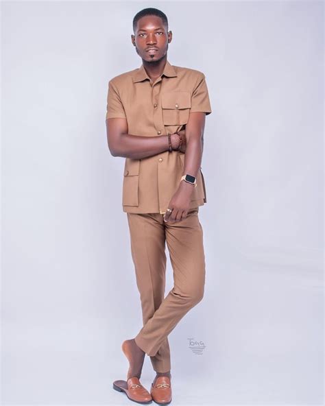 Safari Suit By Togg Clothing™ Menswear Suits Khaki Pants