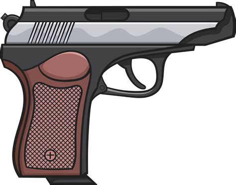 Pistol Clipart Design 26749980 Png