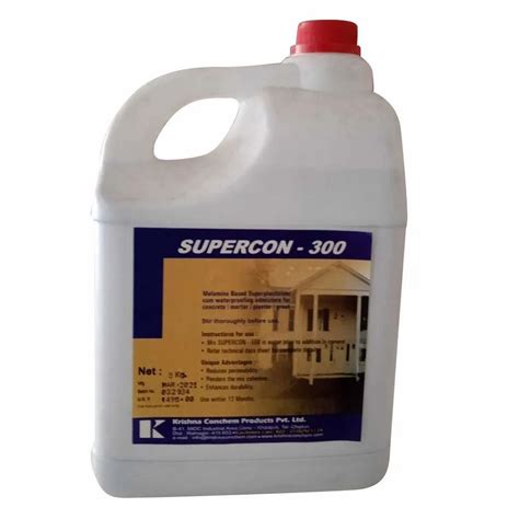 Supercon Superplasticizer Admixture For Construction Packaging