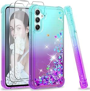 Leyi Coque Pour Samsung Galaxy A G Avec Verre Tremp Lot De