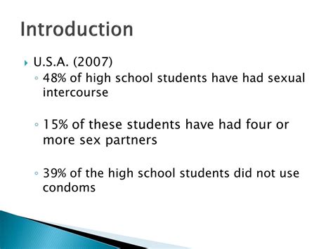 PPT Implementing A Sex Education Program In LISD PowerPoint Presentation ID