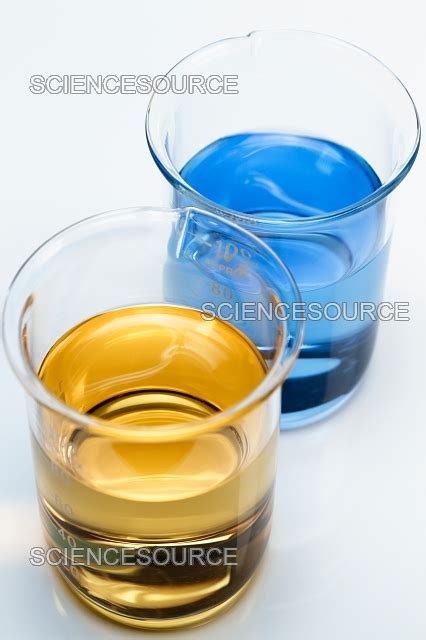 Bromothymol blue indicator | Stock Image - Science Source Images