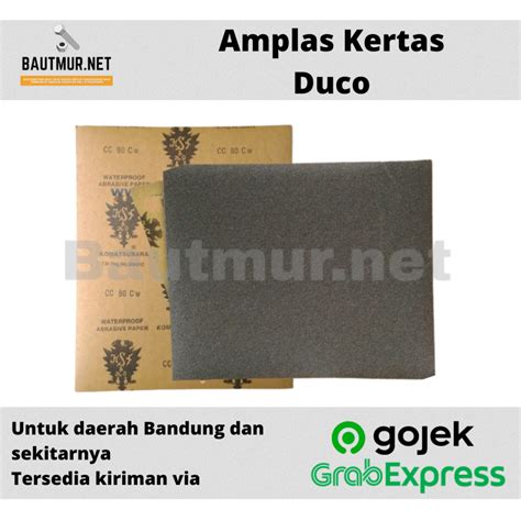 Jual Amplas Hamplas Duco Grit Amplas Hampelas Kertas Lembaran