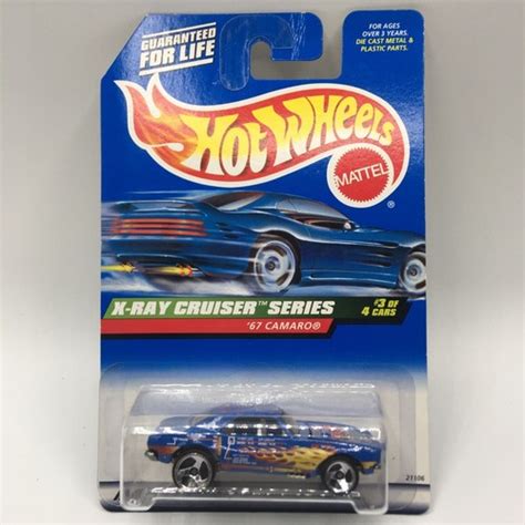 Hot Wheels Camaro Blue X Ray Cruiser Series New Sealed EBay