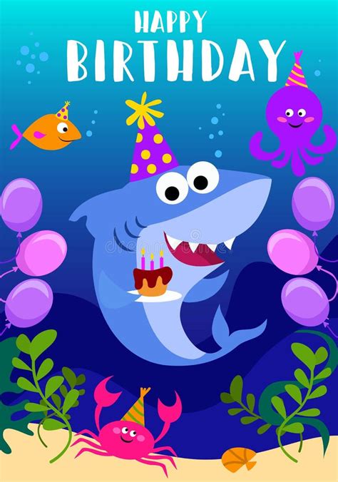 Fish Birthday Stock Illustrations 8647 Fish Birthday Stock