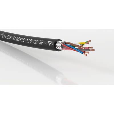 Cable de alimentación ÖLFLEX 0 6 1 kV apantallado HFFR LS0H LSZH