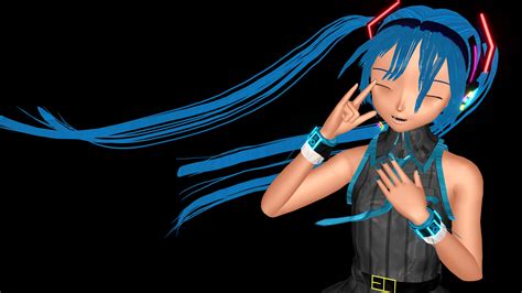 77672 Wednesday 3 Blue Hair Long Hair Hatsune Miku Rare Gallery