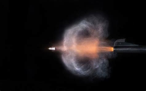 Ballistics Photographer Captures Images Of The Microsecond A Bullet