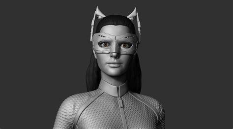 Catwoman Selina Kyle 3d Model 3d Printable Cgtrader