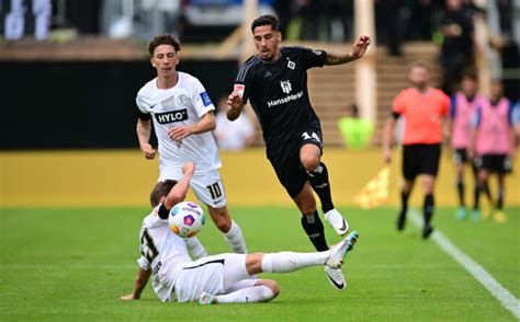 Jetzt Im Liveticker So L Uft Baumgarts Hsv Deb T Gegen Elversberg