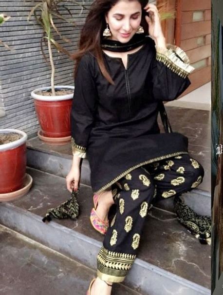 19 Black Punjabi Suit Design Ideas With Laces Beautiful You