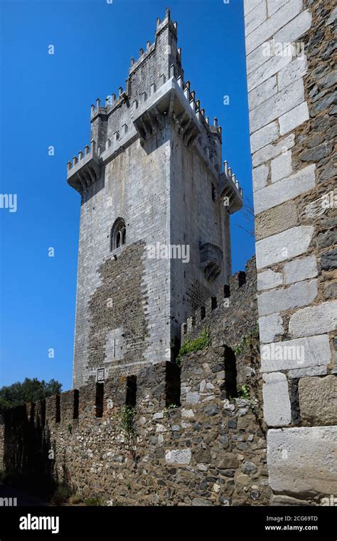 Beja castle, Dungeon, Beja, Alentejo, Portugal Stock Photo - Alamy