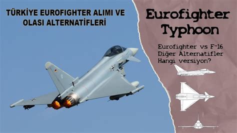 Türkiye Eurofighter Typhoon mu Alıyor Eurofighter F 16 ve Diğer