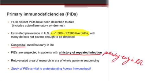 Primary Immunodeficiencies Flashcards Quizlet