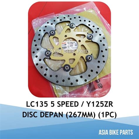 Yamaha Original Y125ZR LC135 5S Front Disc Brake Disk Depan Disc