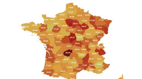 Covid 19 voici les départements où lépidémie explose notre carte de