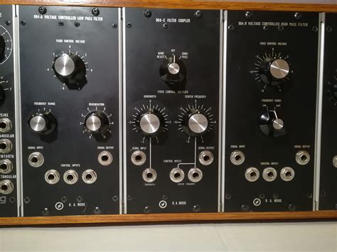 Emerson Moog Modular System Moog Music Audiofanzine