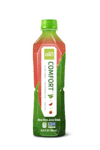 Alo Comfort Watermelon and Peach Flavor Aloe Drink, 16.9 fl oz - Kroger