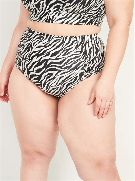 High Waisted Secret Smooth Plus Size Swim Bottoms Old Navy