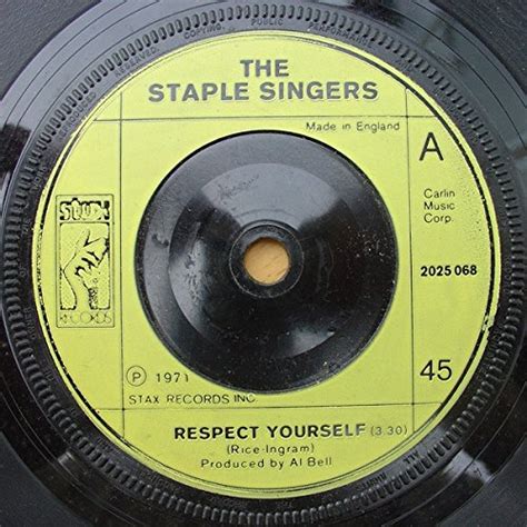 Staple Singers Respect Yourself 7 Inch Vinyl 45 Cds And Vinyl